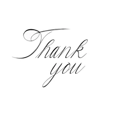 Free book club clipart thank you black and white